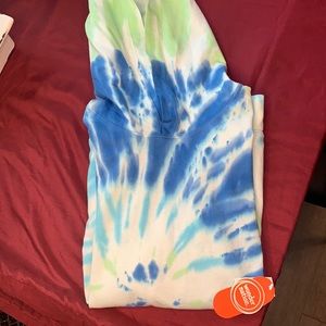 Wonder nation Boys Xl sweater. Tye dye